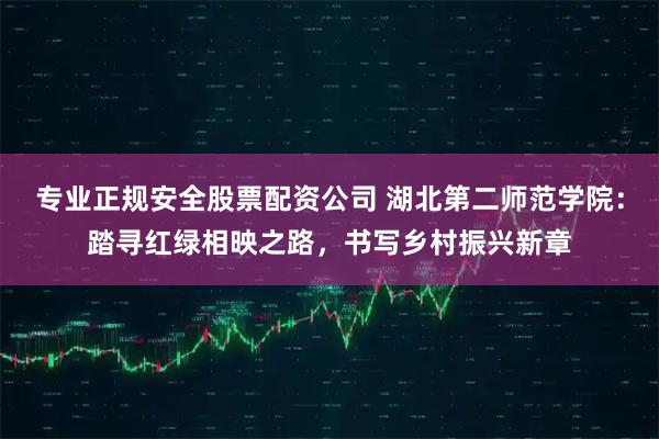 专业正规安全股票配资公司 湖北第二师范学院：踏寻红绿相映之路，书写乡村振兴新章